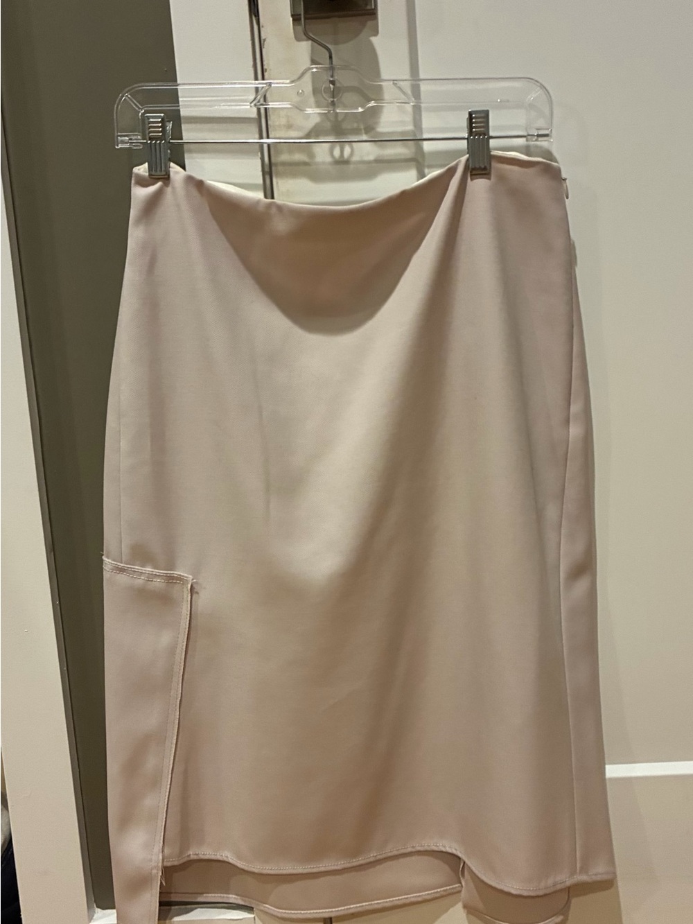 3.1 Phillip Lim Pale Cream Midi Skirt